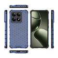Xiaomi 14T Honeycomb Armored Hybridikotelo - Sininen