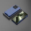 Xiaomi 14T Honeycomb Armored Hybridikotelo - Sininen