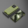 Xiaomi 14T Honeycomb Armored Hybridikotelo - Vihreä