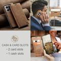 Xiaomi 14T Pro Caseme 013 Sarja Lompakkokotelo - Ruskea