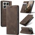 Xiaomi 14T Pro Caseme 013 Sarja Lompakkokotelo - Kahvi