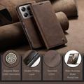 Xiaomi 14T Pro Caseme 013 Sarja Lompakkokotelo - Kahvi