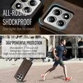 Xiaomi 14T Pro Caseme 013 Sarja Lompakkokotelo - Kahvi