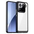Xiaomi 15 Pro Anti-Shock Hybridikotelo - Musta