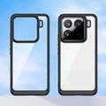Xiaomi 15 Pro Anti-Shock Hybridikotelo - Musta