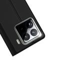 Xiaomi 15 Pro Dux Ducis Skin Pro Lompakkokotelo - Musta