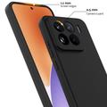 Xiaomi 15 Pro Nestemäinen Silikoni Suojakuori - MagSafe-yhteensopiva - Musta