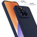 Xiaomi 15 Pro Nestemäinen Silikoni Suojakuori - MagSafe-yhteensopiva - Tummansininen