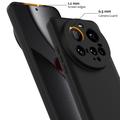 Xiaomi 15 Ultra Nestemäinen Silikoni Suojakuori - MagSafe-yhteensopiva - Musta