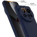Xiaomi 15 Ultra Nestemäinen Silikoni Suojakuori - MagSafe-yhteensopiva - Tummansininen