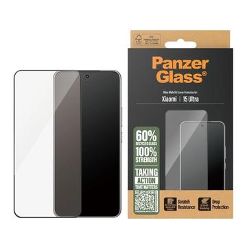 Xiaomi 15 Ultra PanzerGlass Ultra-Wide Fit Panssarilasi - Musta Reuna