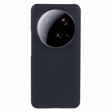 Xiaomi 15 Ultra Kumipäällysteinen Muovikuori - Musta