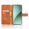 Xiaomi 15 Lompakkokotelo Magneettisella Sulkijalla - Ruskea