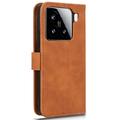 Xiaomi 15 Lompakkokotelo Magneettisella Sulkijalla - Ruskea