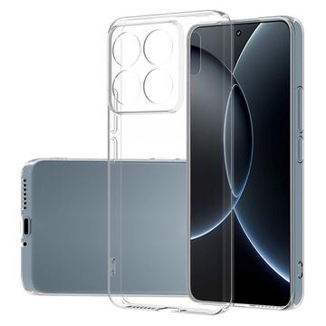 Xiaomi 15S Pro Liukumaton TPU-kotelo - Läpinäkyvä