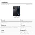 Xiaomi 15S Pro Dux Ducis Aimo Hybridikotelo - Musta