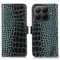 Xiaomi 15T Pro Crocodile Lompakkomallinen Nahkakotelo kanssa RFID