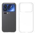 Xiaomi 17 Pro Max Liukumaton TPU-kotelo - Läpinäkyvä