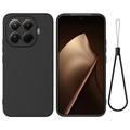 Xiaomi 17T Pro Nestemäinen silikonikotelo käsihihnalla