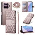 Xiaomi 17T Pro Luxury tikattu lompakkokotelo - ruusukultainen