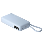 Xiaomi 67W virtapankki 20000mAh integroidulla USB-C-kaapelilla - Sininen