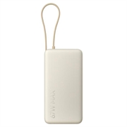 Xiaomi 67W virtapankki 20000mAh integroidulla USB-C-kaapelilla - ruskea