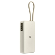 Xiaomi 67W virtapankki 20000mAh integroidulla USB-C-kaapelilla - ruskea