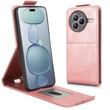 Xiaomi Civi 5 Pro Pystysuuntainen läppäkotelo jalustalla - Ruusukulta