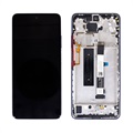 Xiaomi Mi 10T Lite 5G Etukuori & LCD Näyttö 5600030J1700 - Sininen