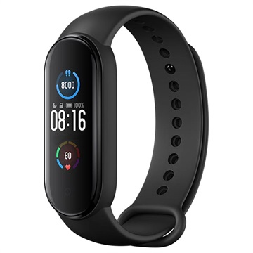 Xiaomi Mi Band 5 Vedenkestävä Aktiivisuusranneke - Musta