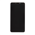 Xiaomi Mi Max 3 Etukuori & LCD Näyttö - Musta