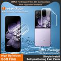 Xiaomi Mix Flip 2 Imak Hydrogel IV Suojaussarja - 2 kpl. - Kirkas