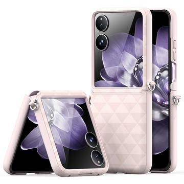 Xiaomi Mix Flip Dux Ducis Fitt Kotelo - vaaleanpunainen