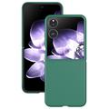 Xiaomi Mix Flip Kumipäällysteinen Muovikuori - Vihreä