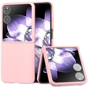 Xiaomi Mix Flip Kumipäällysteinen Muovikuori - Pinkki
