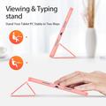Xiaomi Pad 7/7 Pro Dux Ducis Domo Tri-Fold Smart Lompakkokotelo - Pinkki