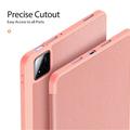 Xiaomi Pad 7/7 Pro Dux Ducis Domo Tri-Fold Smart Lompakkokotelo - Pinkki