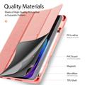 Xiaomi Pad 7/7 Pro Dux Ducis Domo Tri-Fold Smart Lompakkokotelo - Pinkki