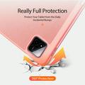 Xiaomi Pad 7/7 Pro Dux Ducis Domo Tri-Fold Smart Lompakkokotelo - Pinkki