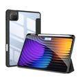 Xiaomi Pad 7/7 Pro Dux Ducis Toby Tri-Fold Älykäs Lompakkokotelo - Musta