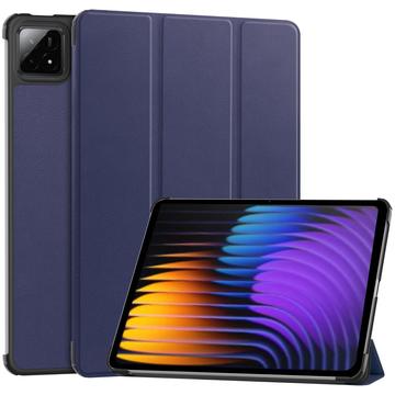 Xiaomi Pad 7/7 Pro Tri-Fold Sarjan Smart Lompakkokotelo - Sininen