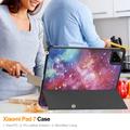Xiaomi Pad 7/7 Pro Tri-Fold Sarjan Smart Lompakkokotelo - Galaksi