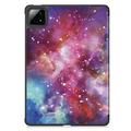 Xiaomi Pad 7/7 Pro Tri-Fold Sarjan Smart Lompakkokotelo - Galaksi