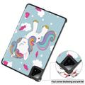 Xiaomi Pad 7/7 Pro Tri-Fold Sarjan Smart Lompakkokotelo - Yksisarvinen