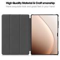 Xiaomi Pad 7 Ultra Tri-Fold Series Smart Folio -kotelo - Mustanvihreä