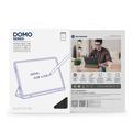 Xiaomi Pad 7S Pro 12.5 Dux Ducis Domo Tri-Fold Smart Lompakkokotelo - Musta