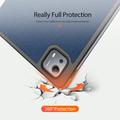 Xiaomi Pad 7S Pro 12.5 Dux Ducis Domo Tri-Fold Smart Lompakkokotelo - Sininen