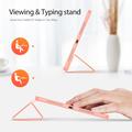 Xiaomi Pad 7S Pro 12.5 Dux Ducis Domo Tri-Fold Smart Lompakkokotelo - Pinkki
