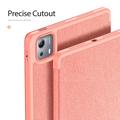 Xiaomi Pad 7S Pro 12.5 Dux Ducis Domo Tri-Fold Smart Lompakkokotelo - Pinkki