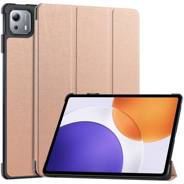 Xiaomi Pad 7S Pro 12.5 Tri-Fold Series Smart Folio -kotelo - ruusukultainen